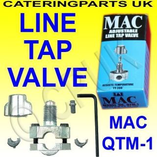 LT01 Refrigeration Gas Line Tap Valve for 1 4 5 16 3 8 OD Copper