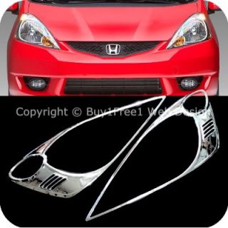 Honda Jazz Fit Chrome Trim Cover Head Tail Light Door Handle Trim Rim