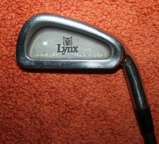  Parallax 1 Iron with stiff graphite shaft popularized by Fred Couples