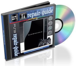 PS3 Sony PlayStation 3 Repair Guide on CD ROM Fix Upgrade Clean Blu