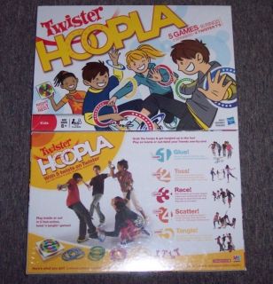 NEW HASBRO TWISTER GAME HOOPLA  GRAB THE HOOPS & GET TANGLED UP IN THE