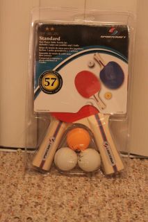 SPORTCRAFT Two Player Table Tennis Set ping pong NEW IN PACKAGE