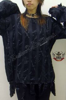 Punk Ghosty Mummy Gauze Stripe Pullover Hip Moon Bag SM