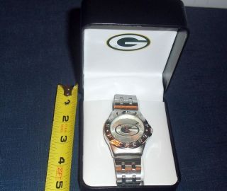NFL LICENSED GAME TIME NEW IN BOX GREEN BAY PACKERS QUARTZ ANALOG