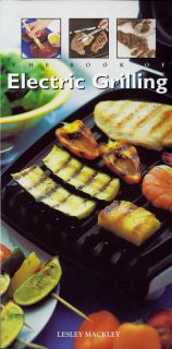Book of Electric Grilling New Cookbook George Foreman Grill Indoor