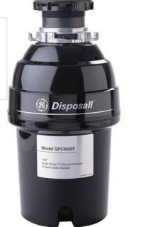  Food Waste Disposer 1 HP Continuous Feed   GFC1020V, Garbage Disposal