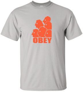 Obey George Orwell T Shirt 1984 Book Graphic Tee Cool