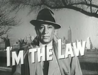   DVD IM THE LAW 1953 starring George Raft w case NOT RECORDED OFF TV