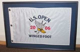  PGA US Open Championship Flag Winged Foot Geoff Ogilvy Golf