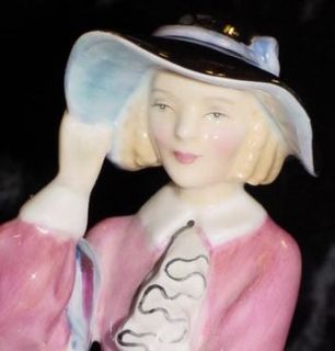 Royal Doulton Top O The Hill Figure HN1849 Pink