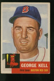 1953 Topps George Kell 138 80 00 EX U4202