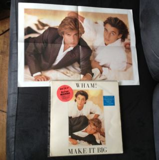 Make It Big LP Poster Dutch Wham George Michael