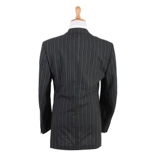 Gianfranco Ferre 100 Wool Striped Sport Coat Blazer US 46L EU 56L
