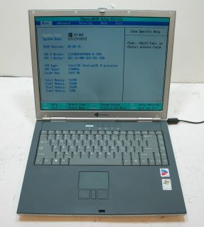 Gateway 450ROG 15 Notebook Cracked LCD for Parts or Repair Sold as Is