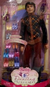 New Retired Prince Derek Ken Doll 12 Dancing Princesses Barbie RARE