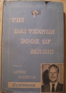 Rare The Dai Vernon Book of Magic by Lewis Ganson