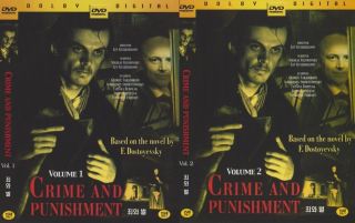 Crime and Punishment 1970 Georgi Taratorkin 2 DVDs