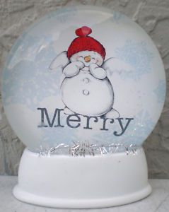  Water Globe Snow Globe Holiday Xmas Gift Stationery End Cap