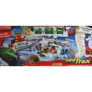 GeoTrax train Christmas set