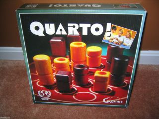 Quarto Game by Gigamic 1991 Complete Excellent