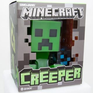 Minecraft 6 Vinyl Creeper Toy Figure New Limited Edition Licensed