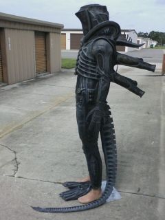 Alien Style Latex Tail Costume Prop Special Effects Replica Xenomorph