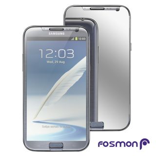Fosmon 3 Pack Mirror Screen Protector Guard for Samsung Galaxy Note II