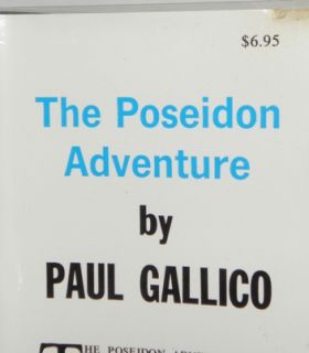 Paul Gallico   The Poseidon Adventure   HC/DJ 1st 1st   NR