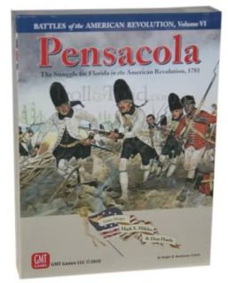 This auction is for Pensacola, 1781 war game (GMT Games).
