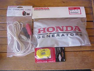 Honda EU2000I Generator Accessory Kit Cover DC Charge Cable Hour Meter