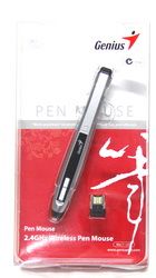 Genius Mouse Pen Wireless Cordless 2 4GHz 10M 1200dpi Pico Nano