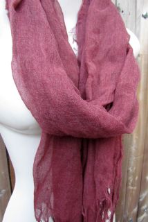 Soft Linen Scarf Solid Colors 2012 to 2013 Fall and Winter Season