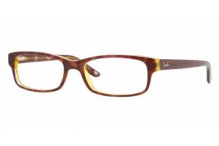 Ray Ban RX 5187 Eyeglasses Styles   Havana/Blue Yellow Frame w RX5187