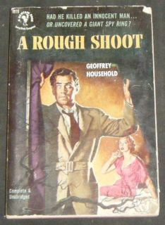SHOOT. A Vintage 1953 Murder Mystery Paperback. By Geoffrey Household
