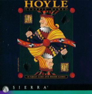 Hoyle Classic Games PC CD Card Strategy Collection Cribbage Gin Hearts