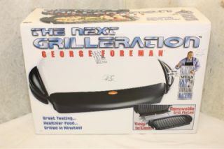 George Foreman GRP99 The Next Grilleration Grill NEW