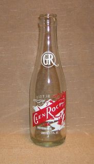 Vintage Glen Rock 1979 7oz ACL Soda Bottle