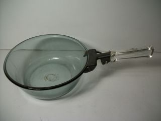 Antique Vintage Pyrex Clear Glass Pot