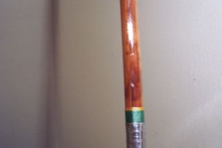 Vintage Fishing Rod Montague Split Bamboo Conventional Freshwater Boat