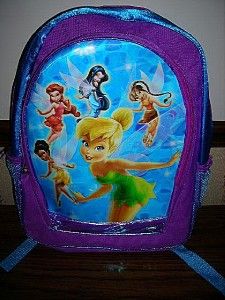 Tinkerbell Backpack Overnight Bag 3 D Effect $28 NWT