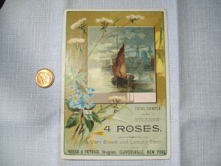  Stearns 4 Roses Perfume Houck Patrick Druggists Gloversville NY