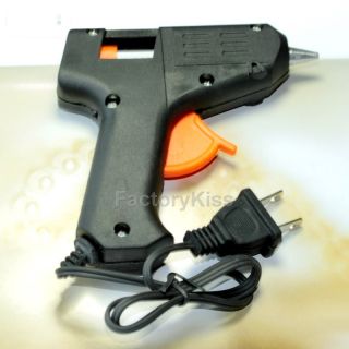 Small hot melt glue gun electric with 12 glue sticks 8 long
