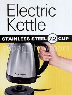  Beach Stainless Steel 7 2 Cup Electric Tea Kettle 40882E Teapot
