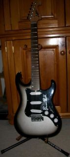  Washburn Electric Guitar signed by Brian Bell of Weezer 3133 of 6 000