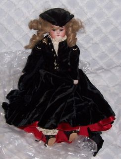 Bisque German Ruth Doll 16 inch Pre 1930s Ruth as Mary Queen of Scots