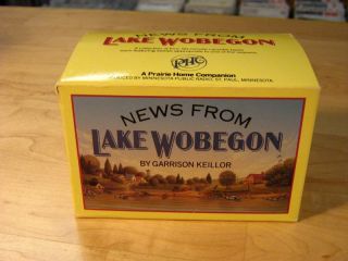 Wobegon Audio Cassette Box Set Garrison Keillor NPR PHC Ketchup