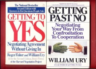 Getting to Yes   Roger Fisher, William Ury & Getting Past No   William