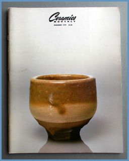 Ceramics Monthly Article John Glick Plum Tree Pottery