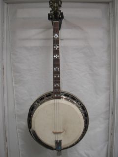 Gibson Mastertone 4 String Banjo Mid 1920s w Case