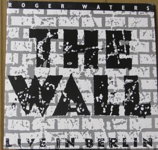 Roger Waters of Pink Floyd Vinyl The Wall Live in Berlin Double LP